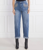 джинсы Twinset Actitude - голубой(222AP2272)