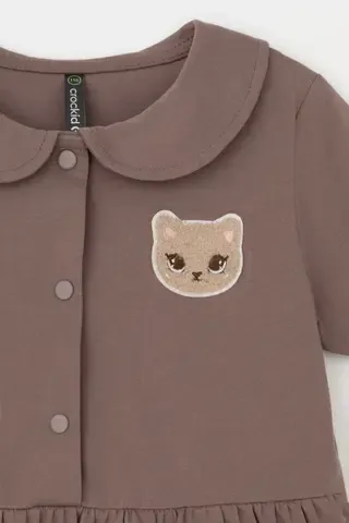 платье  для девочки  КР 5823/капучино