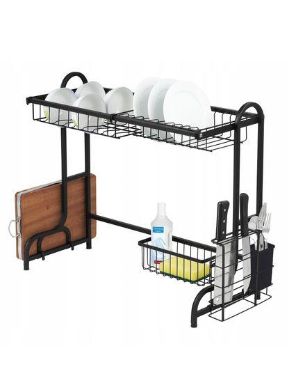 Сушилка для посуды из алюминия Kamille KM-0754 установка над мойкой