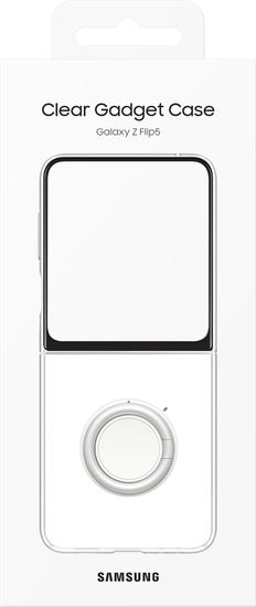 Чехол Samsung Clear Gadget Case Z Flip5 прозрачный