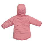 Парка для девочек 2701-07 мембрана р.104-110 роз. (Ириска)