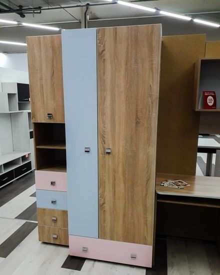 дуб французский / серенити / розовый кварц реальное фото