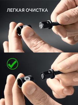 KRAFTOOL CLEAN “Nut driver”, 8 мм, бита с торцовой головкой (26371-08)