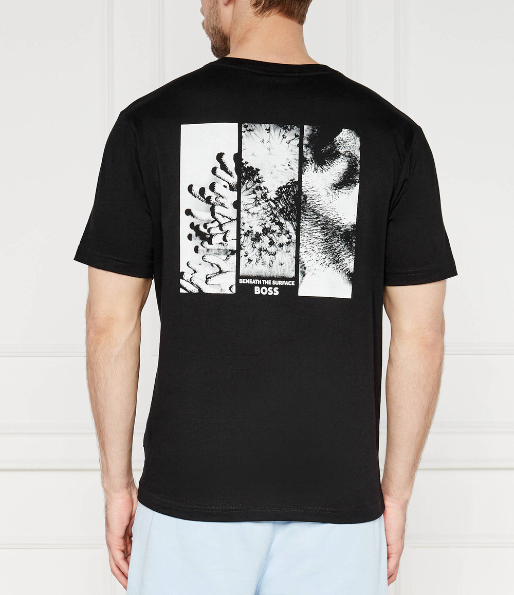 Футболка Te_Coral BOSS ORANGE - черный(50515357)