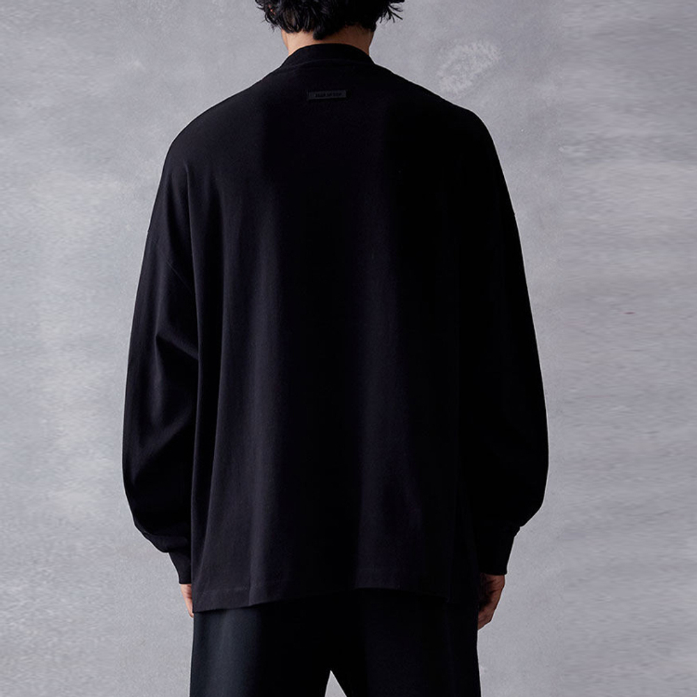 Худи Fear of God Essentials Tee  Jet Black, 125SP232016F