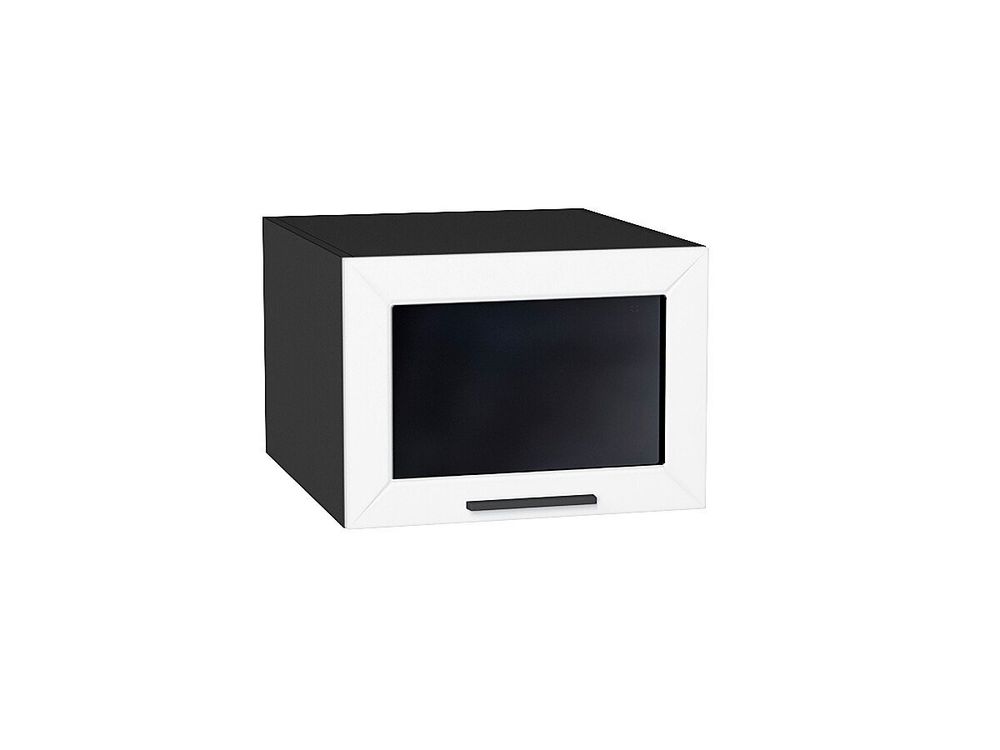 Шкаф верхний горизонтальный остекленный глубокий Глетчер