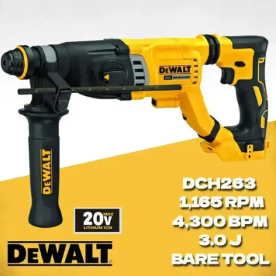 DEWALT DCH263 Беспроводной вращающийся молот BareTool 20V MAX бесщеточный двигатель SDS PLUS D ручка