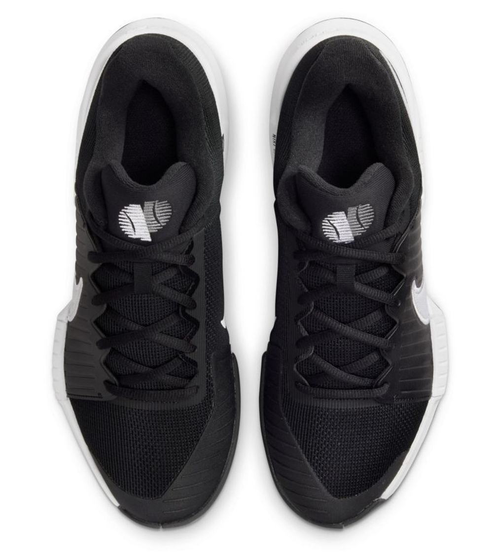 Мужские кроссовки теннисные Nike Zoom GP Challenge Pro - black/white/black