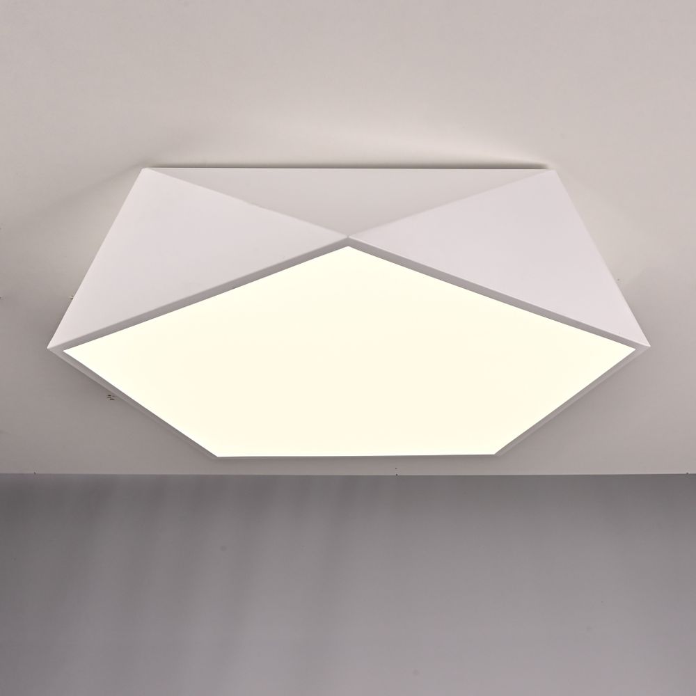 Потолочный Светодиодный Светильник Geometric White D60 By Imperiumloft