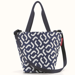 Сумка shopper xs signature navy