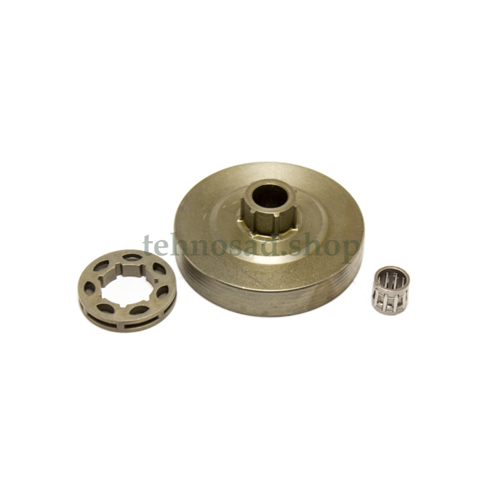 Звезда для бензопилы 38 куб.см 3/8-7 с венцом, подшипником