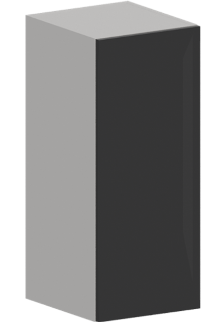 Кухня Модуль ШВ 300 Вотан / Графит Глянец