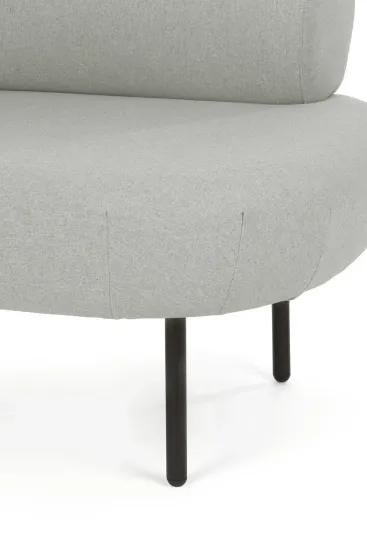 Кресло Adelaide R серая ткань