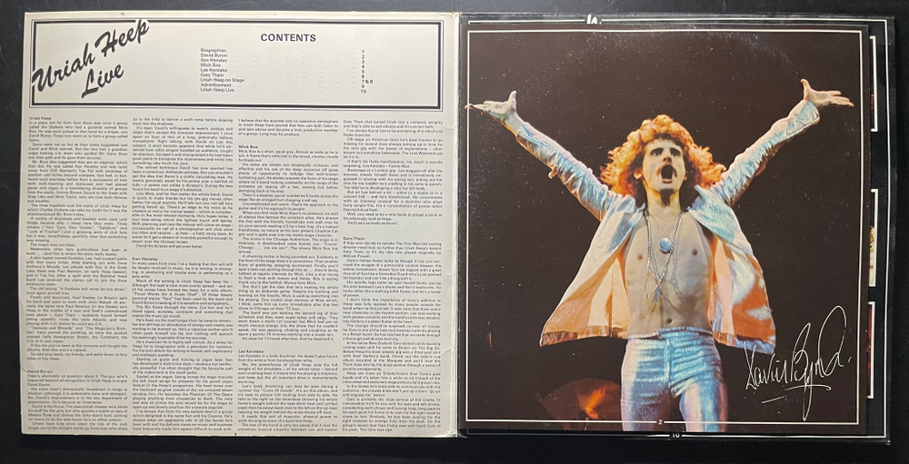 Uriah Heep - Uriah Heep Live 2LP (Германия 1973г.)