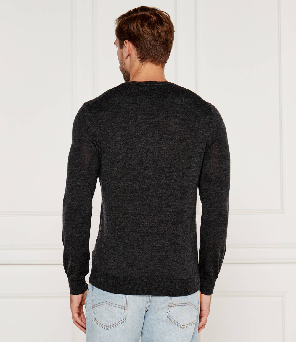 Шерстяной свитер POLO RALPH LAUREN - графитовый(710946143)