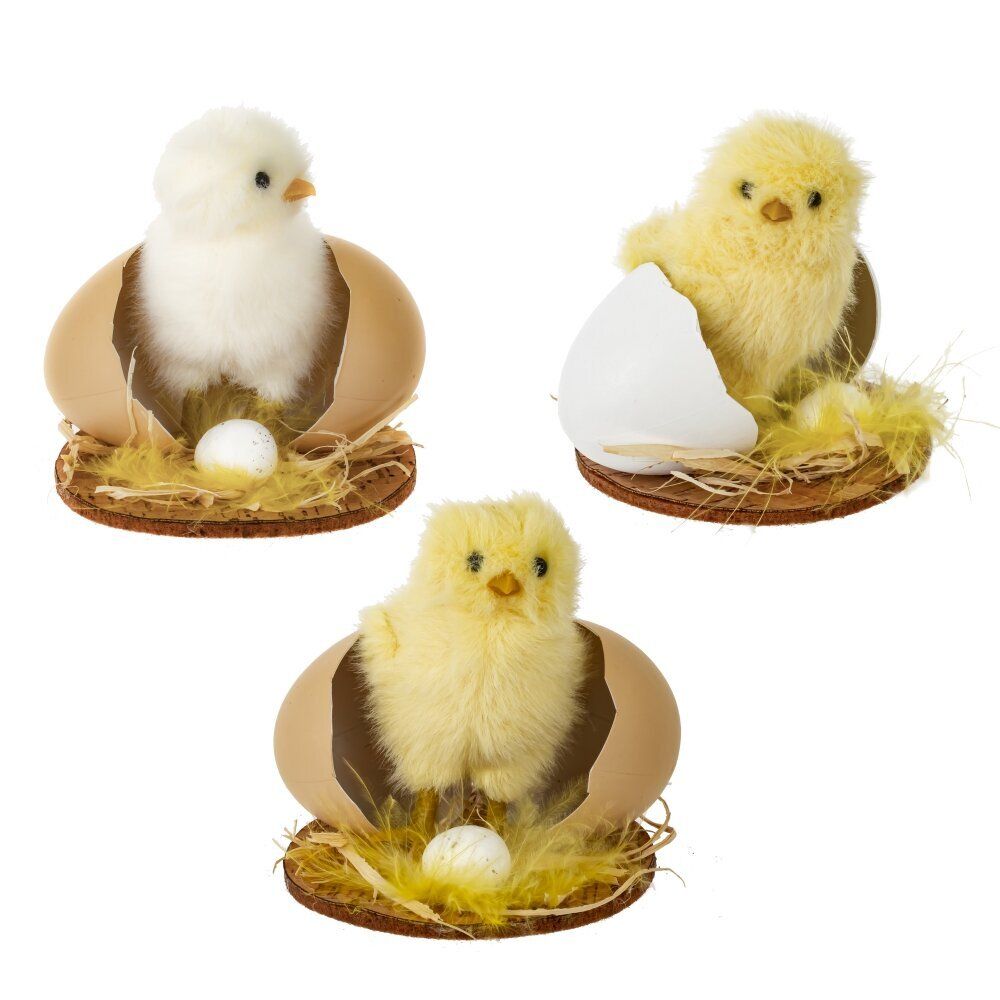 GAEM Фигурка декоративная "Цыпленок" (блок 6шт), L9 W8 H9 см, 3в.