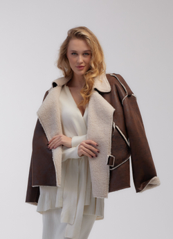 Куртка из экокожи CLOTHÉ