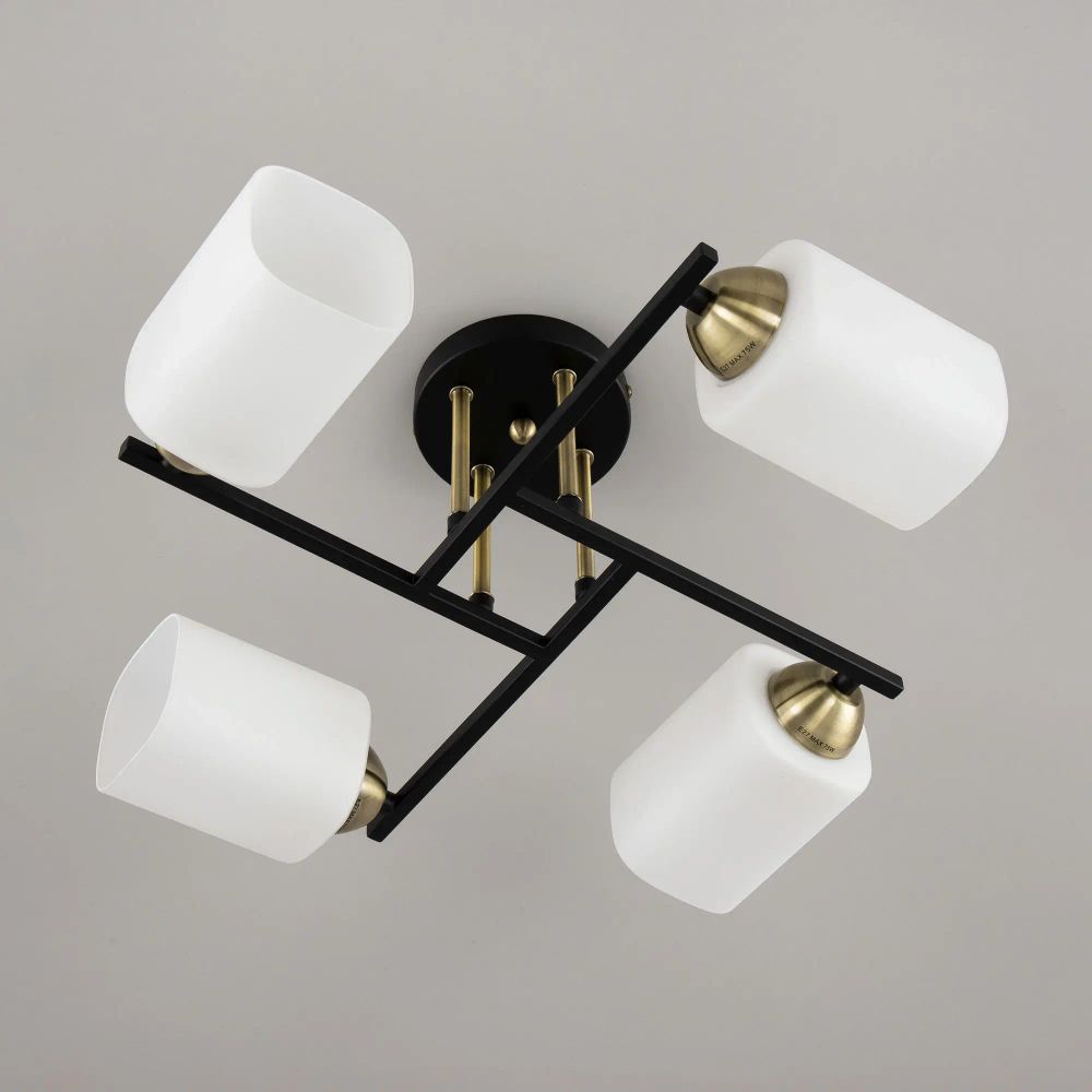 Citilux Генри CL130245 Люстра потолочная Чёрная