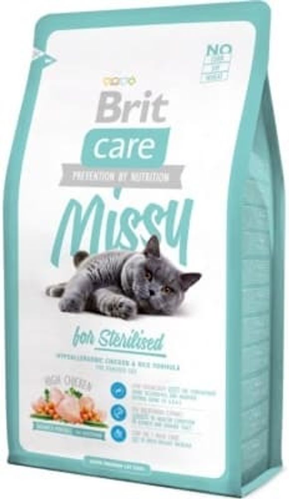 Brit Care Cat Missy for Sterilised 7.0 сухой д/кастрированных котов