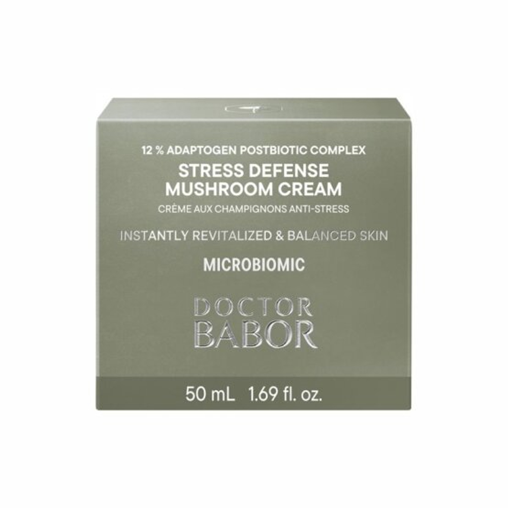 Крем грибной для защиты от стресса Doctor Babor Microbiomic Stress Defence Mushroom Cream 50 мл