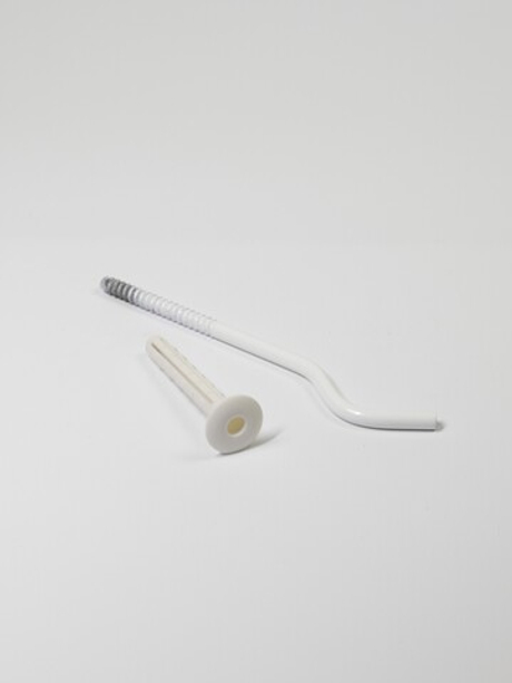 А6.7.18 Кронштейн для радиатора штыревой 7*180 мм круглый с дюбелем