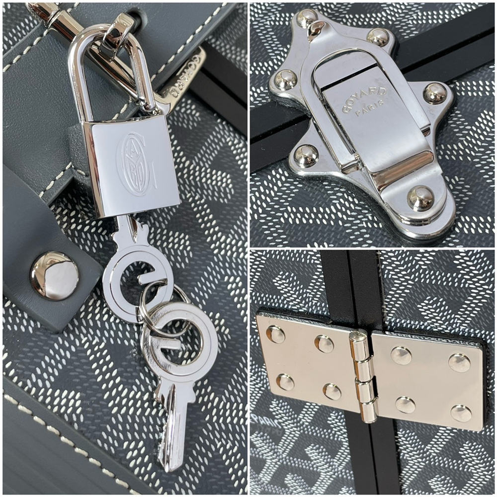 Goyard Bourget PM Trolley Case