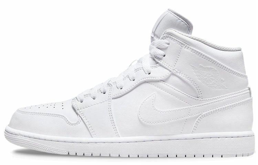 Кроссовки Jordan Air Jordan 1 Mid "Triple White"