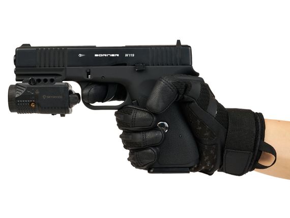 Фонарь подствольный пистолетный Skywoods Fossa Laser 690 люмен