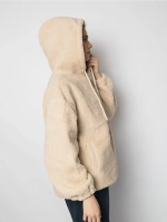 Толстовка плюшевая с капюшоном