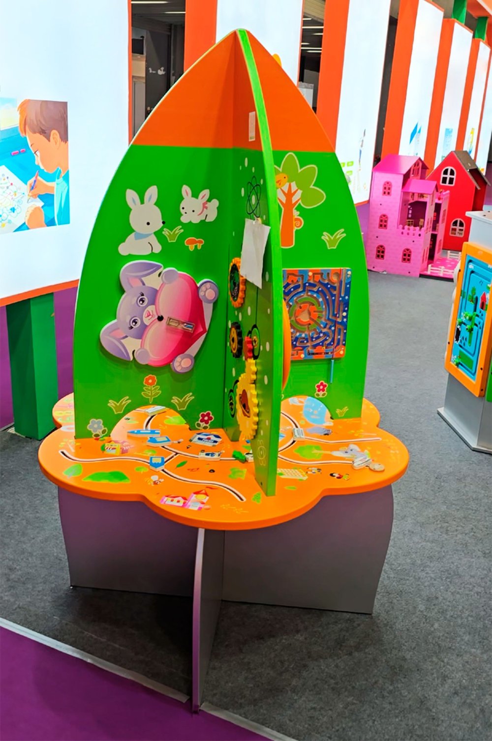 Развивающий детский модуль «Загадочный мир»