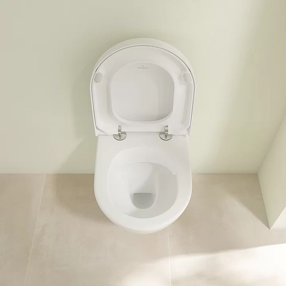 Унитаз подвесной Villeroy&Boch Subway 2.0 5606R0R1 альпийский белый, безободковый