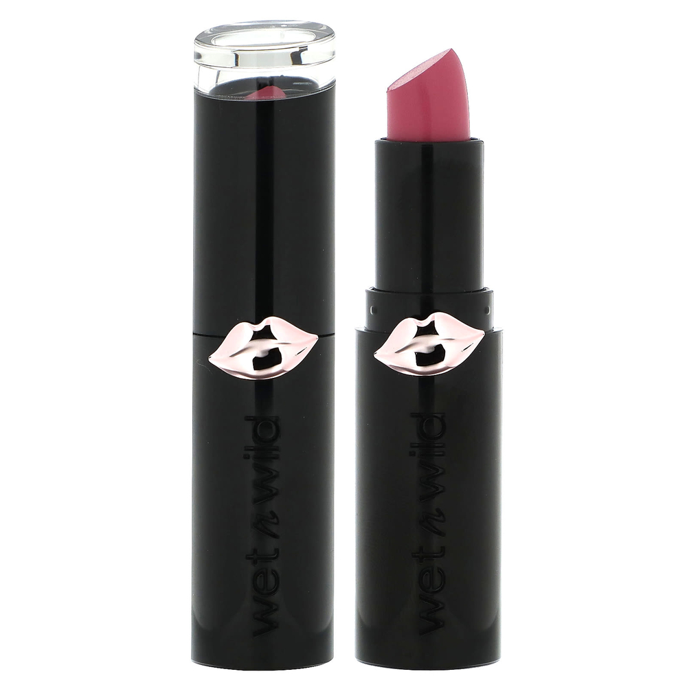 wet n wild, MegaLast, матовая губная помада, 1111407 розово-лиловая, 3,3 г (0,11 унции)