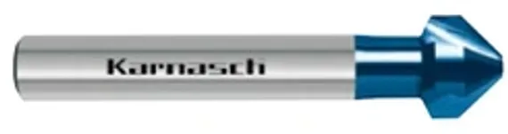 Зенковка Karnasch Ø6,3 мм с покрытием Blue-Tec, 90°, HSS-XE, DIN 335, арт. 20.1765-010