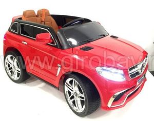 Детский электромобиль River Toys Mercedes E009KX красный