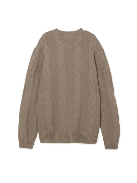 Свитер Вязаный (Round-neck) Chunky Cable Knit Jumper