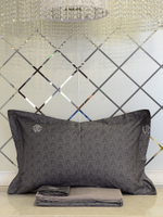 Постельное белье Roberto Cavalli Geometry Dark Gray