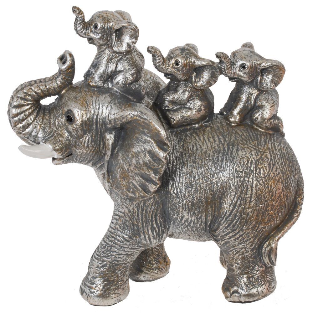 GAEM Фигурка декоративная "Слоны", L16 W8 H16 см