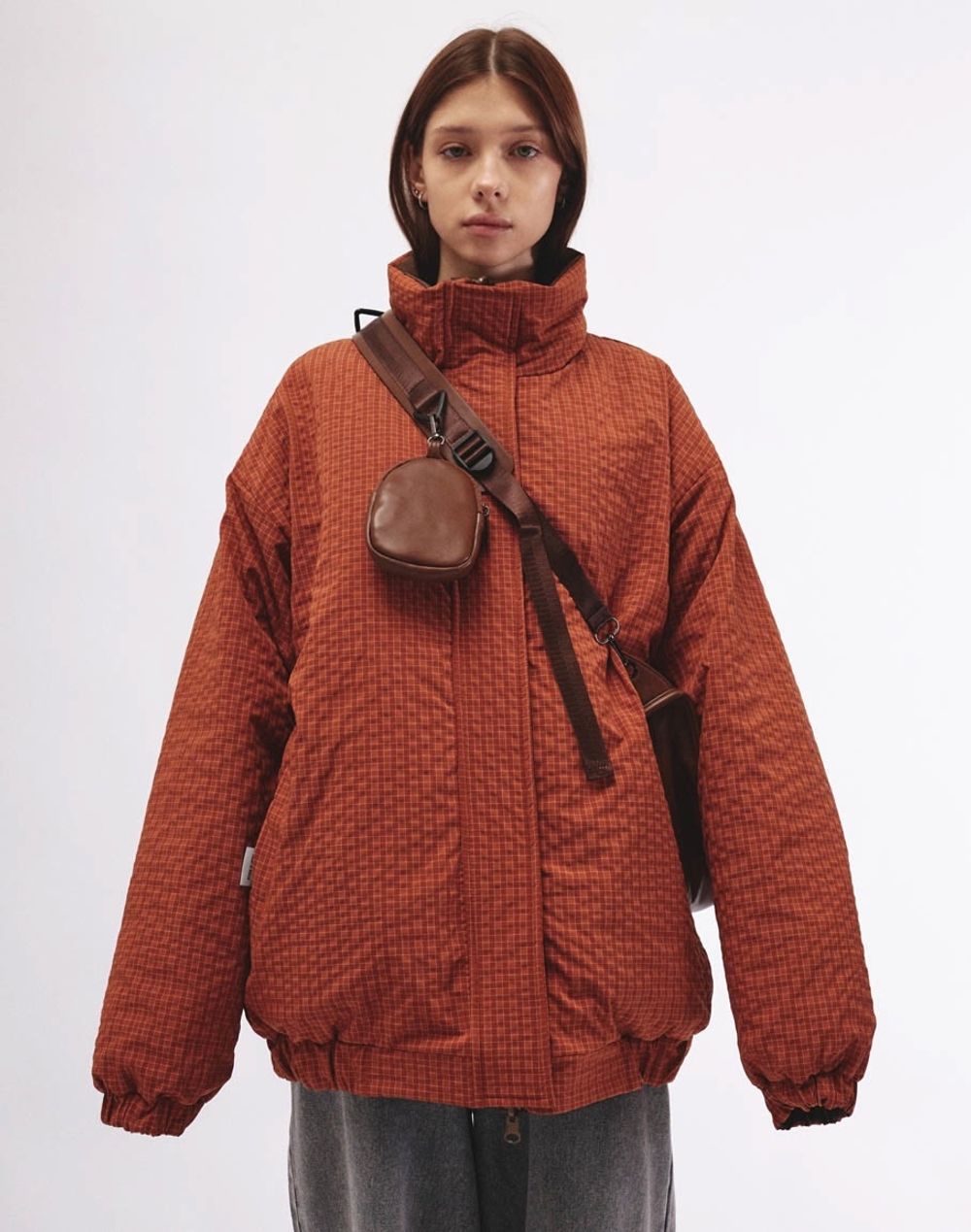 Пуховик БИЧ двухсторонний кирпич