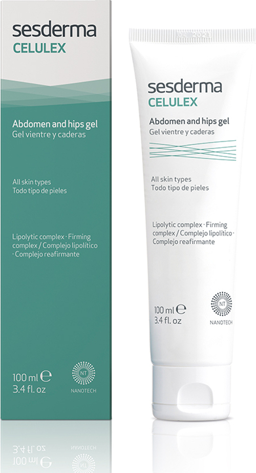 Sesderma CELULEX Abdomen and hips gel - Гель-липолитик для живота и бедер, 100 мл
