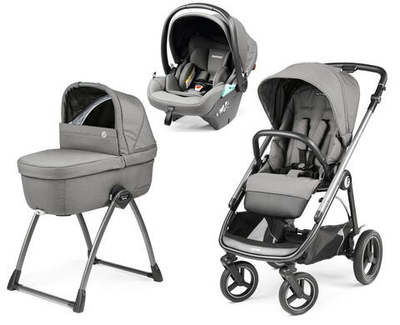 Коляска 3 в 1 Peg Perego Veloce TC Belvedere Lounge Mercury