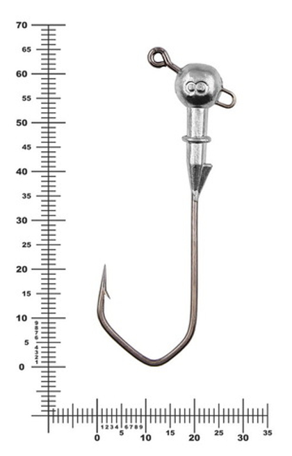 Джиг некрашеный Stinger Eye Jig, крючок Vido Craft VD-079 5/0 (3шт/уп)