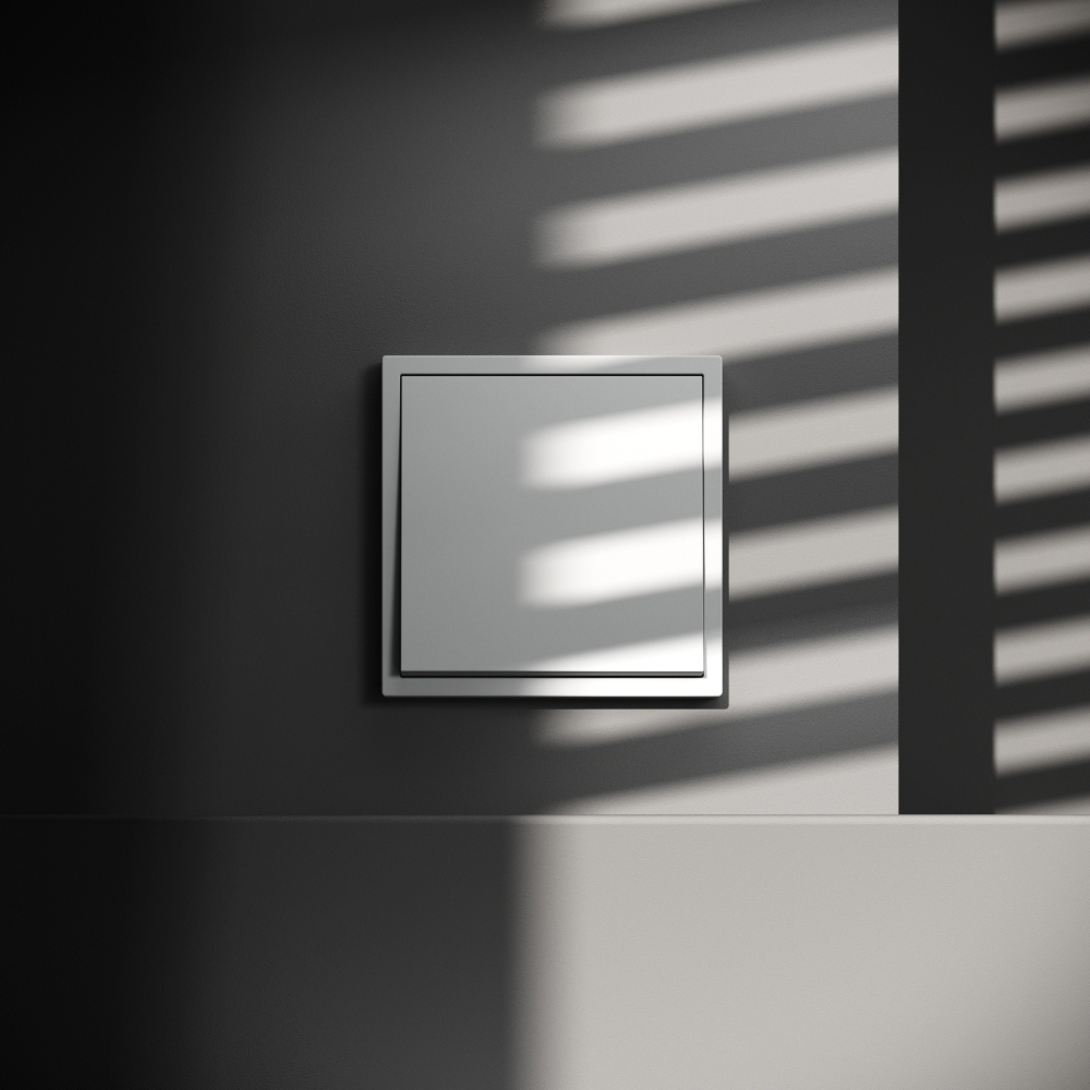 Вывод кабеля VOLTUM S70, (белый матовый)