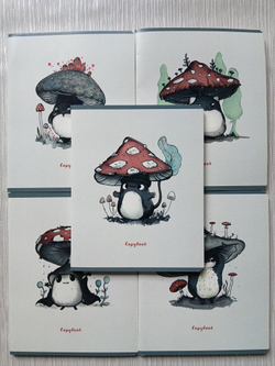 Тетрадь 48 листа А5+. "Несъедобный...", общая, клетка. Формат А5+ (163*203 мм). Арт.120037. С полями. Комплект 5 шт.