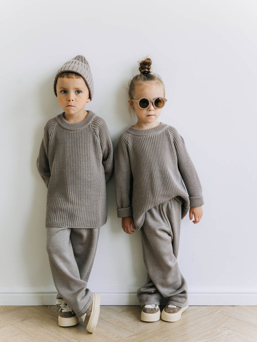 Вязаный джемпер, Кофе