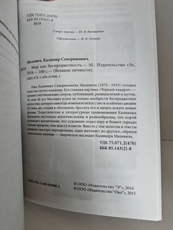 Мир как беспредметность