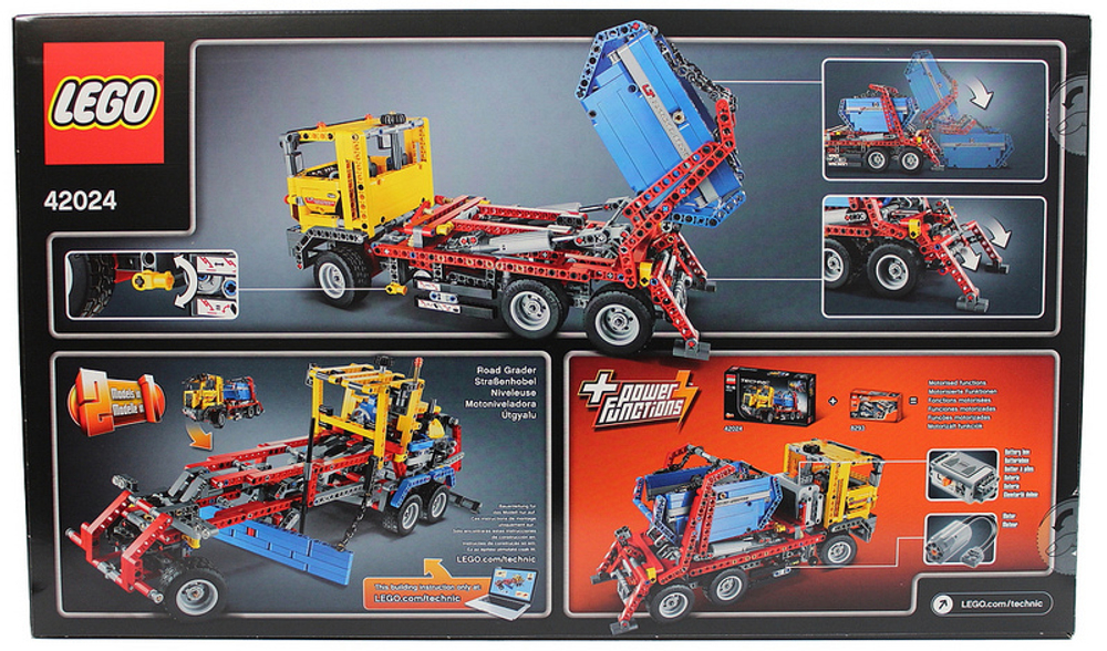 LEGO Technic: Контейнеровоз 42024 — Container Truck — Лего Техник