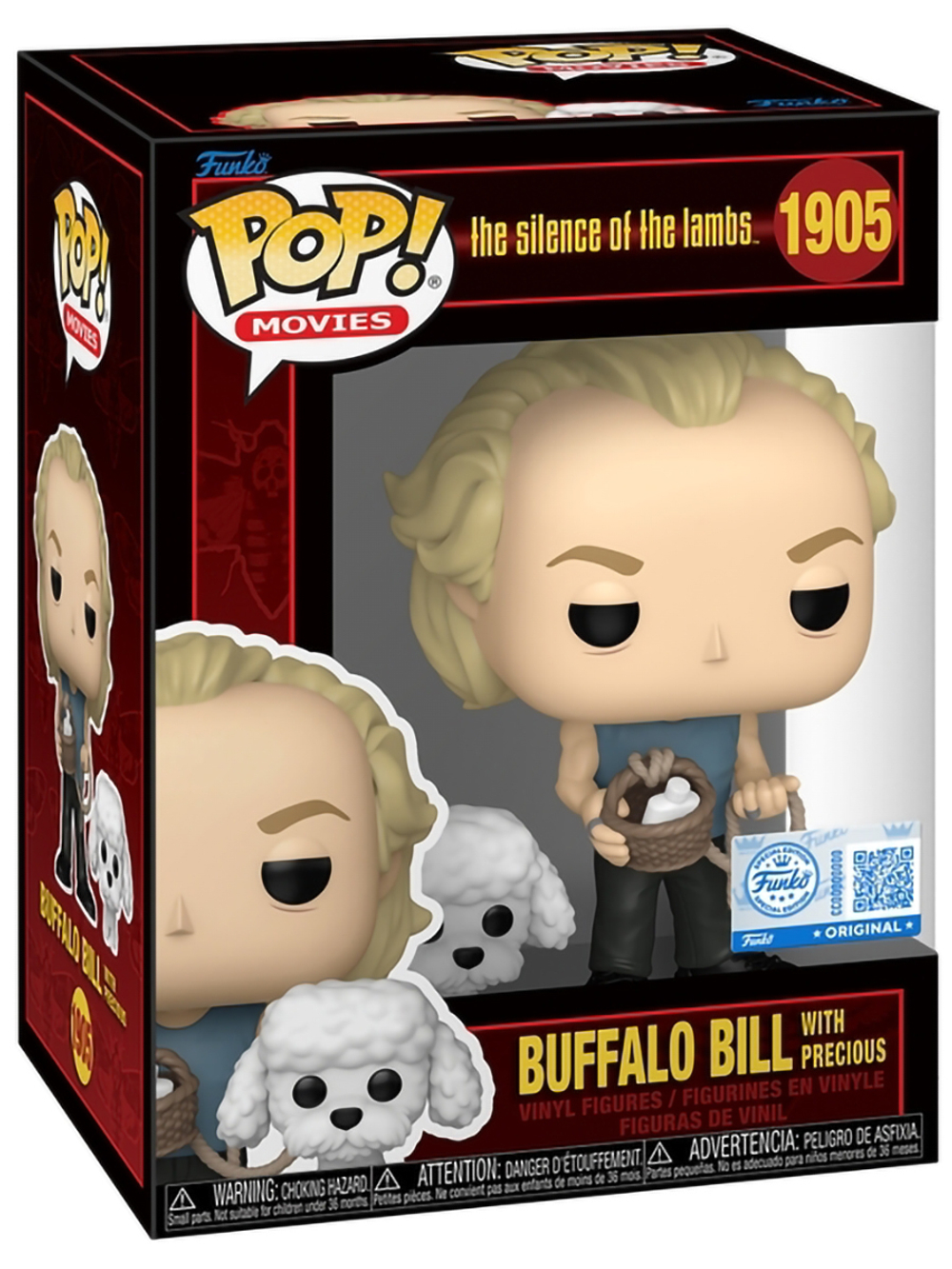Фигурка Funko POP! Movies Silence of the Lambs Buffalo Bill with Precious (Exc) (1905) 88553