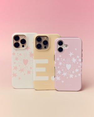 Чехол LETTERS для iPhone | Желтый