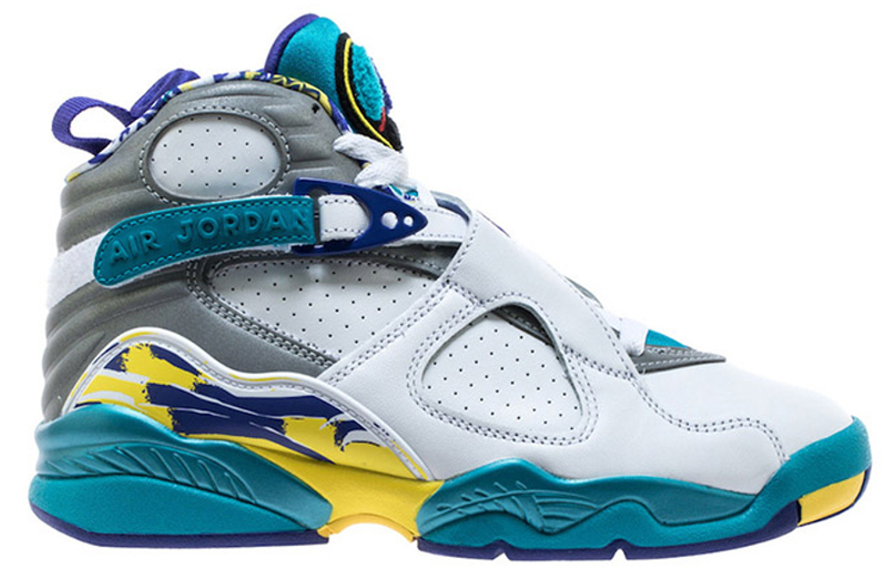 Кроссовки Jordan Air Jordan 8 (Женская размерная сетка)