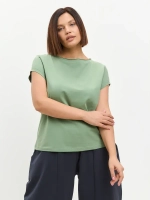 Футболка оверсайз с рукавами крылышками